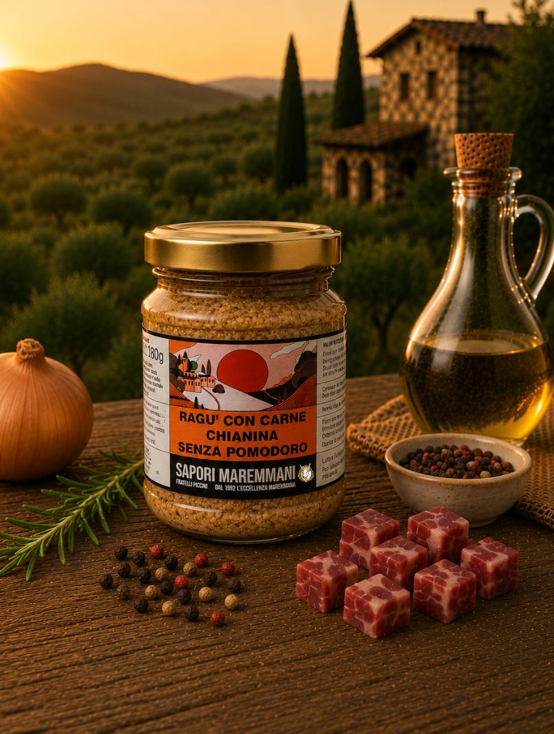 Ragù bianco con carne di chianina
