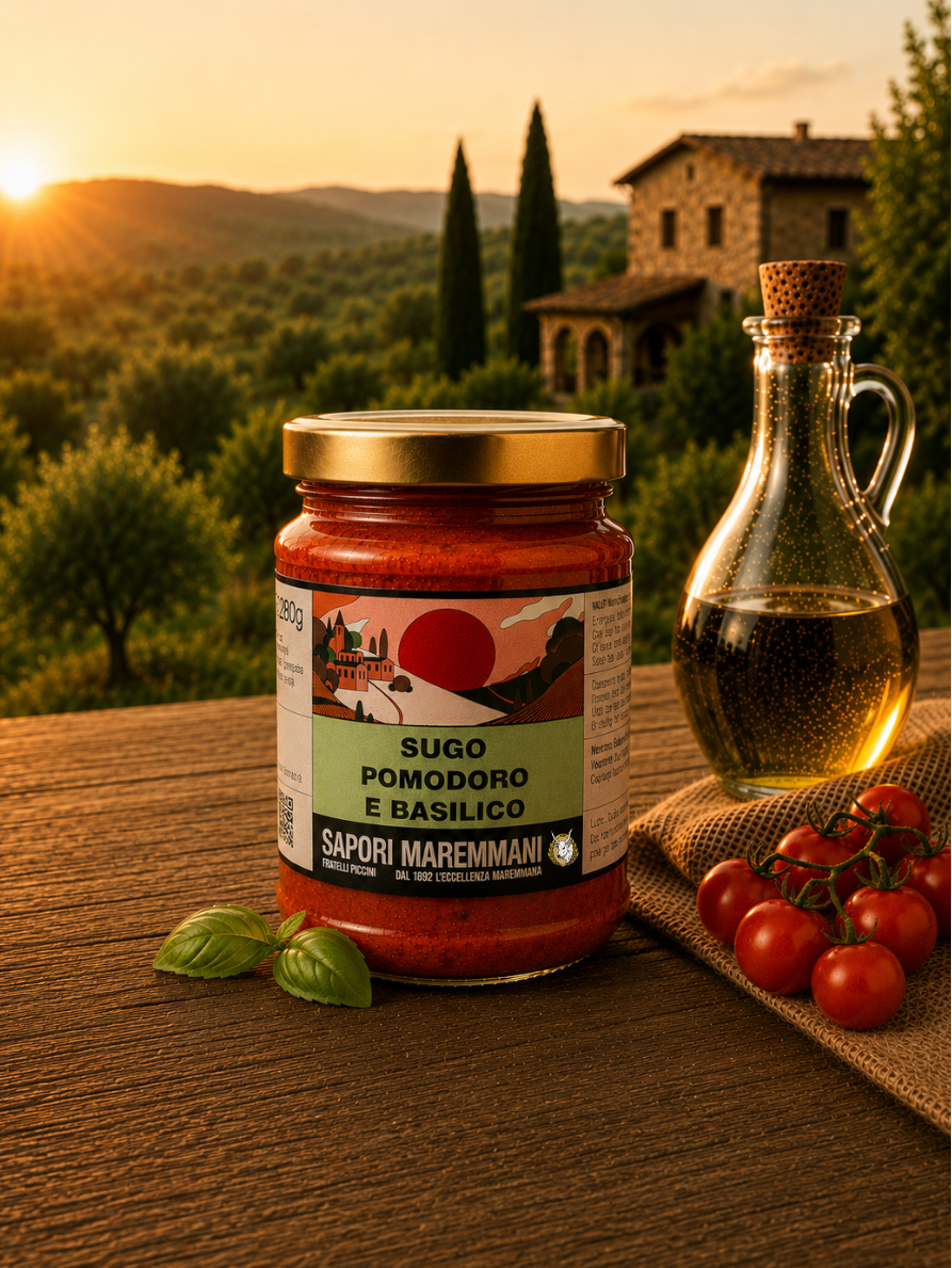 Sugo pomodoro e basilico