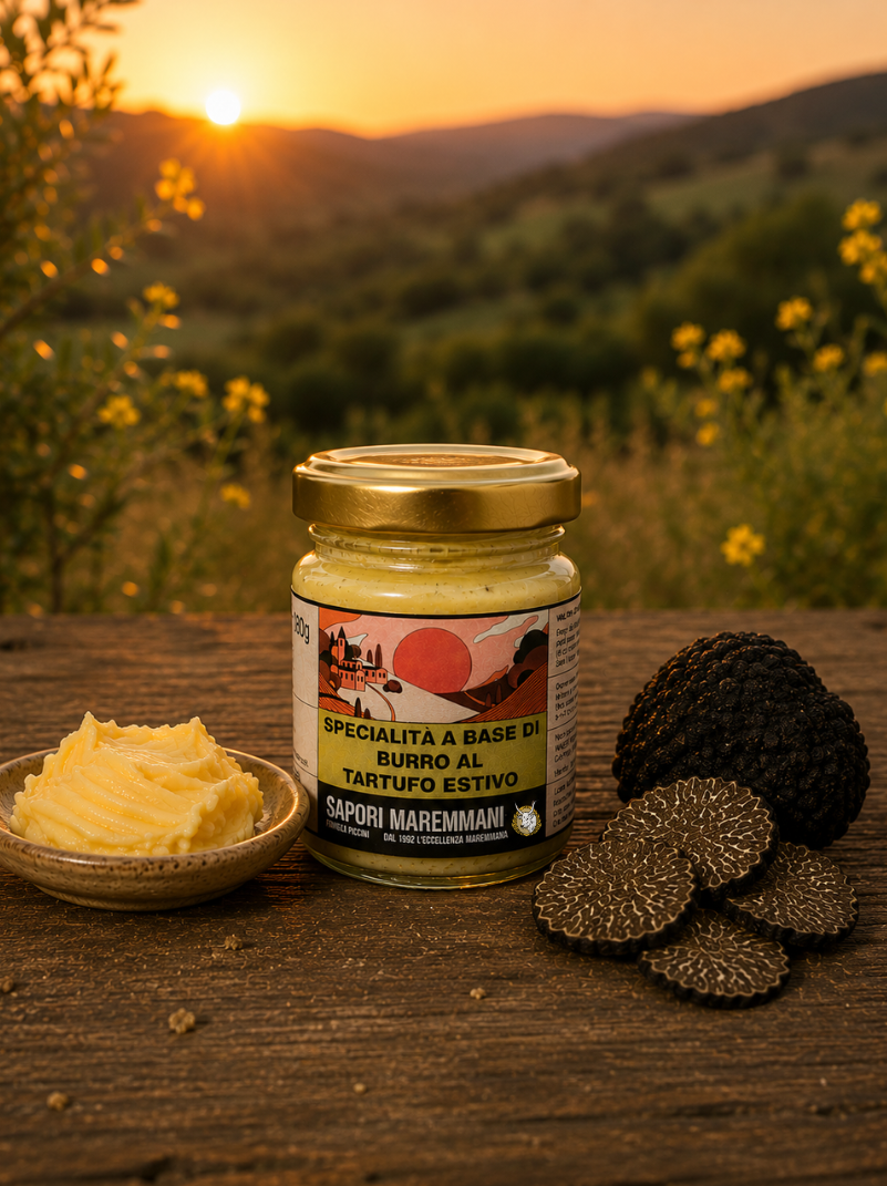 Specialità base di burro al tartufo estivo