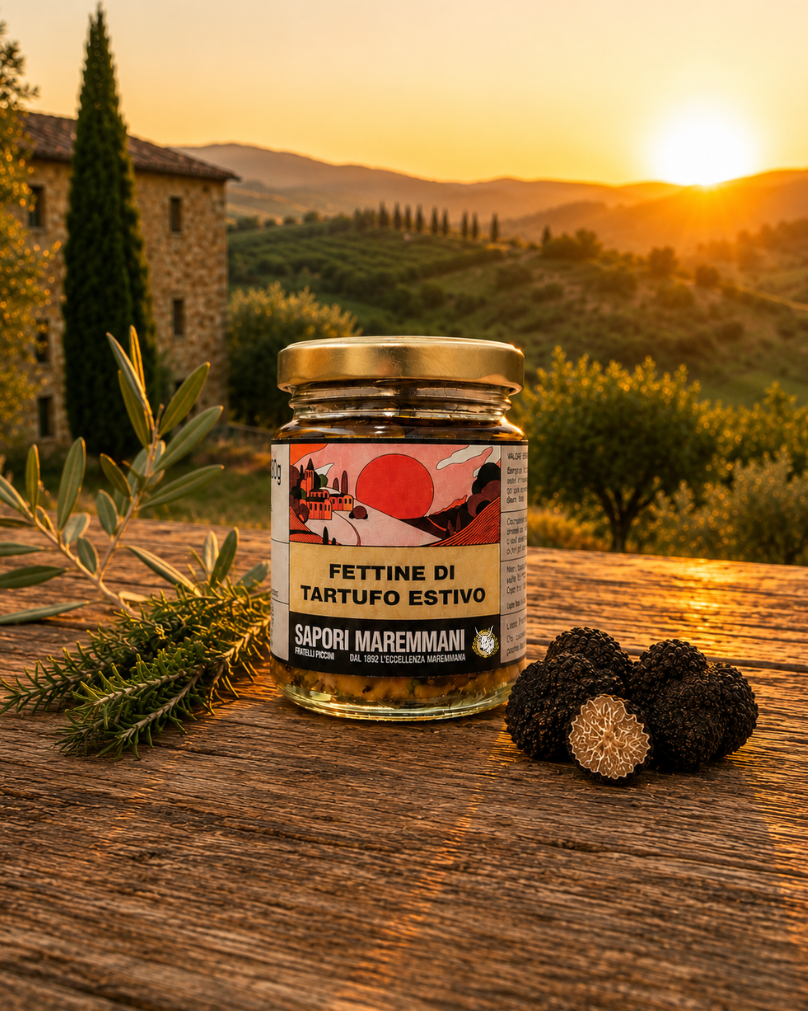 Fettine di tartufo estivo