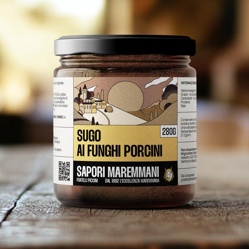 Sugo ai funghi porcini
