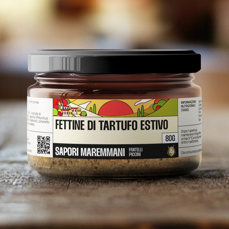 Fettine di tartufo estivo
