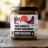 Ragù bianco di bovino allevato in maremma